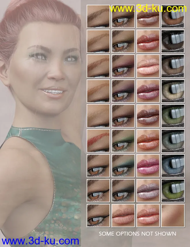 Yun HD for Genesis 8 Female模型的图片9