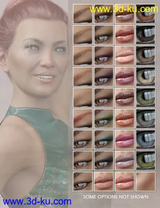 3D打印模型Yun HD for Genesis 8 Female的图片