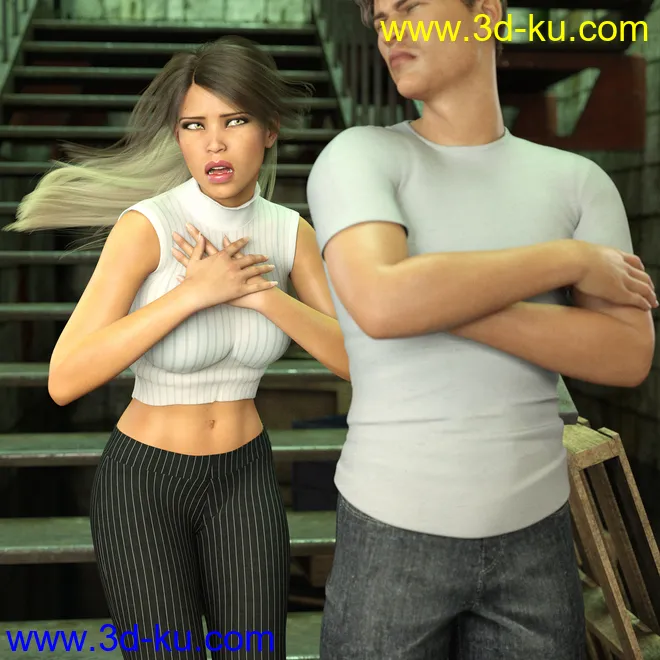 Z Excuses and Apologies Poses for Genesis 3 and 8模型的图片2