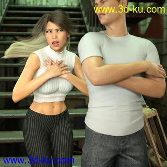 3D打印模型Z Excuses and Apologies Poses for Genesis 3 and 8的图片