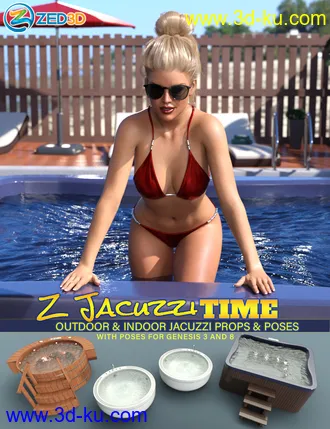 3D打印模型Z Jacuzzi Time and Poses的图片