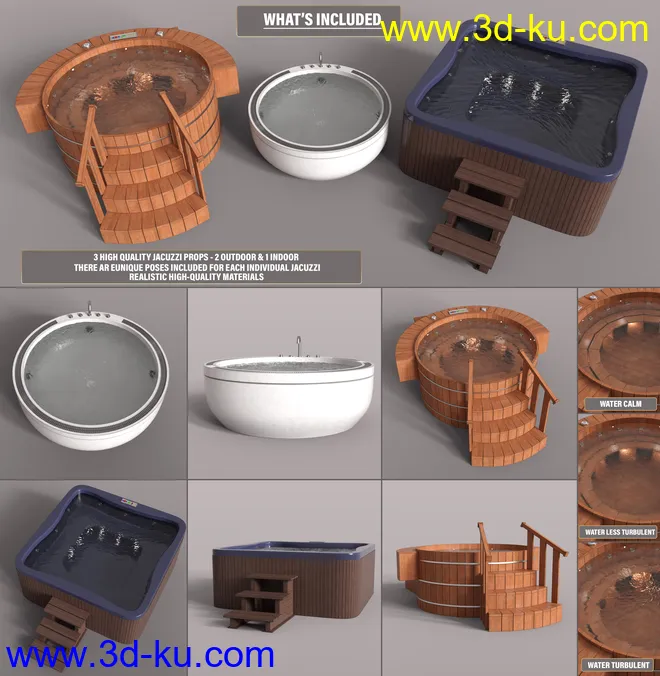 Z Jacuzzi Time and Poses模型的图片2