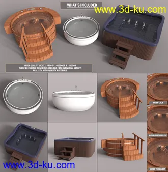 3D打印模型Z Jacuzzi Time and Poses的图片