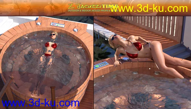 Z Jacuzzi Time and Poses模型的图片10