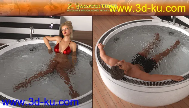 Z Jacuzzi Time and Poses模型的图片12
