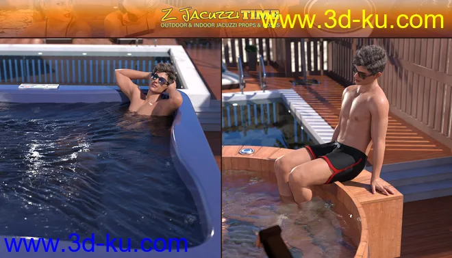 Z Jacuzzi Time and Poses模型的图片13
