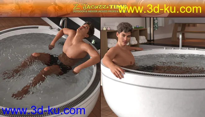 Z Jacuzzi Time and Poses模型的图片14
