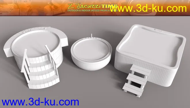 Z Jacuzzi Time and Poses模型的图片15