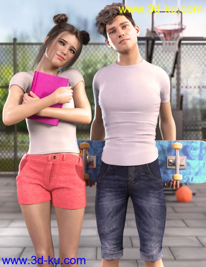 Z Late Teen Years Shape and Pose Mega Set模型的图片1