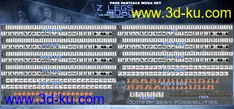 3D打印模型Z Legs for Days Shapes and Poses Mega Set的图片