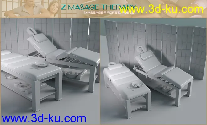 Z Massage Therapy for Genesis 8模型的图片10