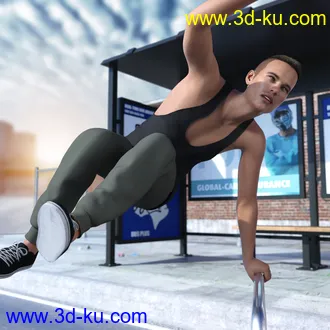 3D打印模型Z Parkour Pose Mega Set的图片