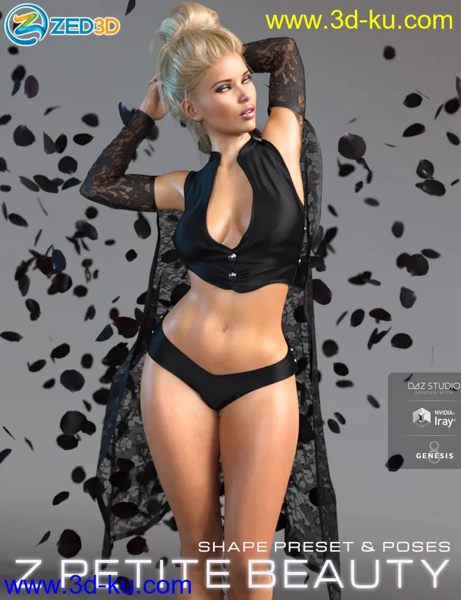 Z Petite Beauty Shape and Poses Mega Set模型的图片1