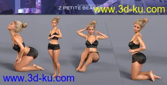 3D打印模型Z Petite Beauty Shape and Poses Mega Set的图片