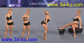 3D打印模型Z Petite Beauty Shape and Poses Mega Set的图片
