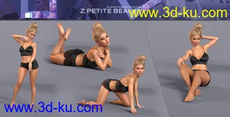 3D打印模型Z Petite Beauty Shape and Poses Mega Set的图片