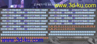 3D打印模型Z Petite Beauty Shape and Poses Mega Set的图片