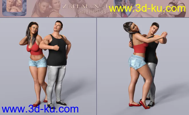 Z Relationship Goals Body Shapes and Poses模型的图片5