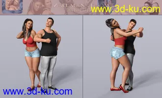 3D打印模型Z Relationship Goals Body Shapes and Poses的图片