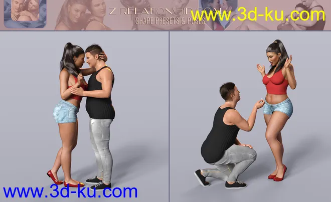Z Relationship Goals Body Shapes and Poses模型的图片6