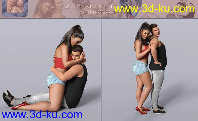Z Relationship Goals Body Shapes and Poses模型的图片7