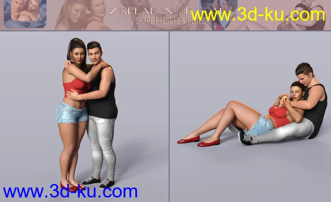 Z Relationship Goals Body Shapes and Poses模型的图片9