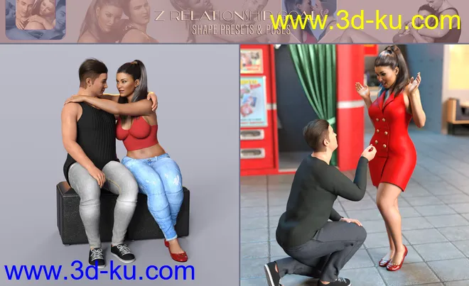 Z Relationship Goals Body Shapes and Poses模型的图片10
