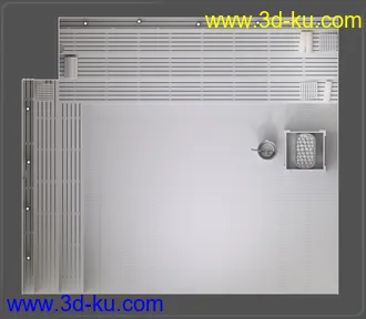 3D打印模型Z Sauna Room and Poses for Genesis 3 & 8的图片