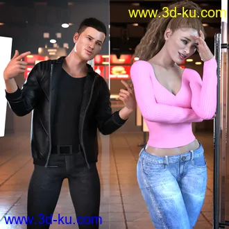 3D打印模型Z Shy and Confident Pose Partials Mega Set for Genesis 3 and Genesis 8的图片