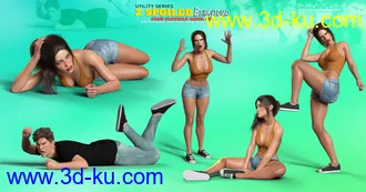 3D打印模型Z Spoiled Behavior Pose Mega Set的图片