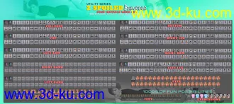 3D打印模型Z Spoiled Behavior Pose Mega Set的图片