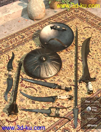 3D打印模型Zafir Collection的图片