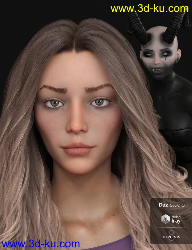 Zalir for Genesis 8 Female模型的图片1