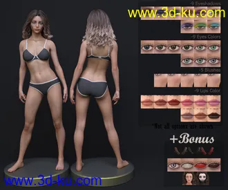 3D打印模型Zalir for Genesis 8 Female的图片