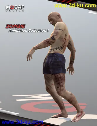 3D打印模型Zombie Animation Collection P1 - Michael 8的图片