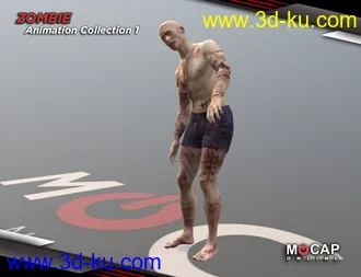 3D打印模型Zombie Animation Collection P1 - Michael 8的图片