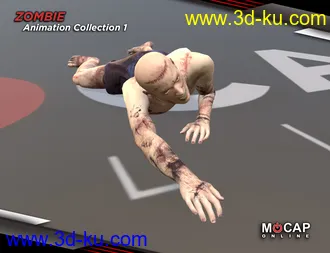 3D打印模型Zombie Animation Collection P1 - Michael 8的图片