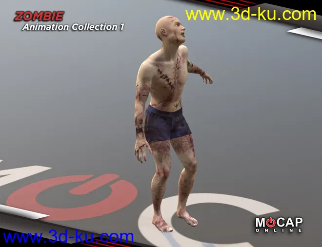 Zombie Animation Collection P1 - Michael 8模型的图片4