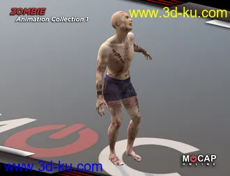 3D打印模型Zombie Animation Collection P1 - Michael 8的图片