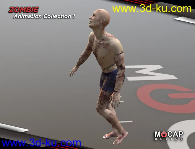 Zombie Animation Collection P1 - Michael 8模型的图片5