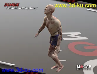 3D打印模型Zombie Animation Collection P1 - Michael 8的图片