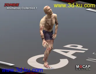 3D打印模型Zombie Animation Collection P1 - Michael 8的图片