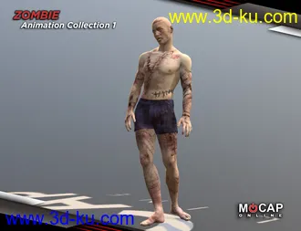 3D打印模型Zombie Animation Collection P1 - Michael 8的图片