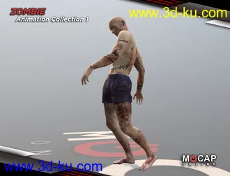 3D打印模型Zombie Animation Collection P1 - Michael 8的图片