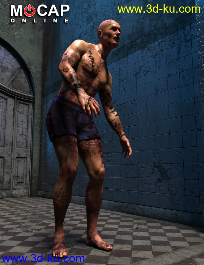 Zombie Animation Collection P1 - Michael 8模型的图片10