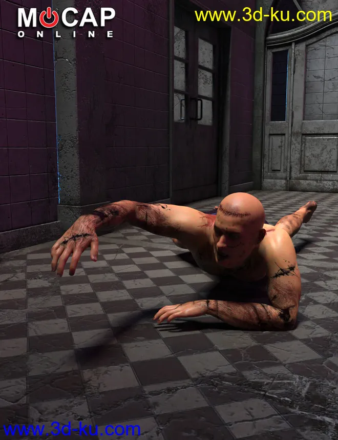 Zombie Animation Collection P1 - Michael 8模型的图片11