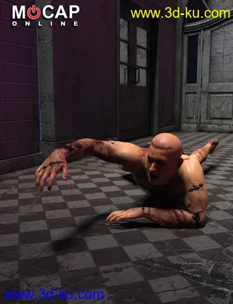 3D打印模型Zombie Animation Collection P1 - Michael 8的图片