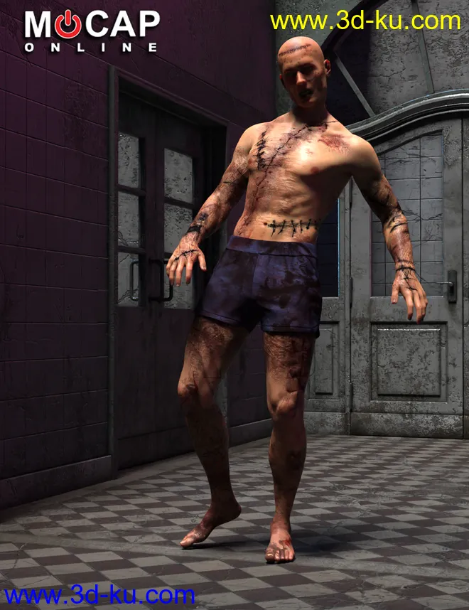 Zombie Animation Collection P1 - Michael 8模型的图片12