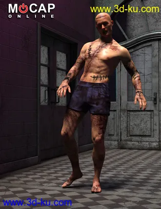 3D打印模型Zombie Animation Collection P1 - Michael 8的图片