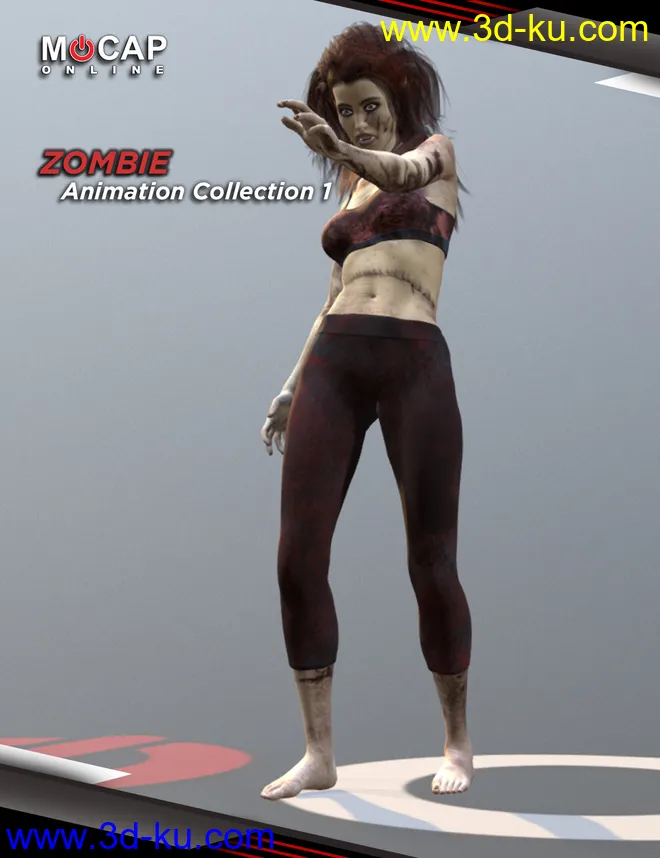 Zombie Animation Collection P1 - Victoria 8模型的图片1
